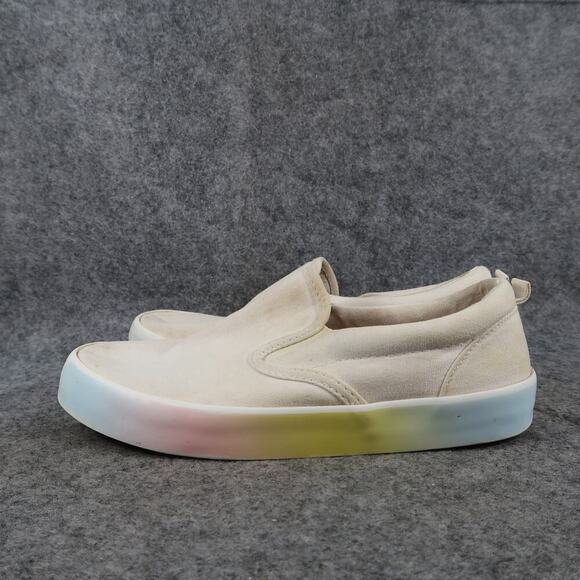 Old Navy Shoes Big Kids 4 Sneakers Casual Slip On Canvas Trainers Youth - Picture 4 of 12